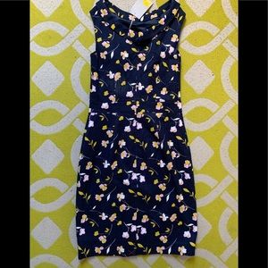 Boden Navy Floral Dress